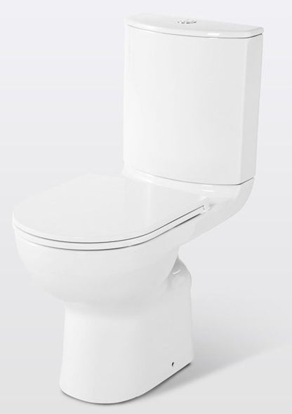 Kompakt WC GoodHome Cavally Slim uden kant, vandret høj med softclose-sæde 3/6 l
