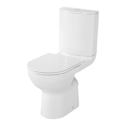 Kompakt WC GoodHome Cavally Slim uden kant, vandret høj med softclose-sæde 3/6 l