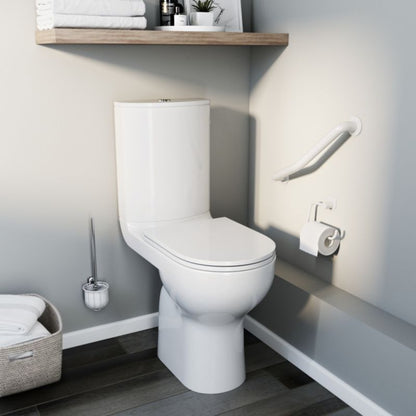 Kompakt WC GoodHome Cavally Slim uden kant, vandret høj med softclose-sæde 3/6 l