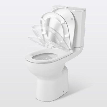 Kompakt WC GoodHome Cavally Slim uden kant, vandret høj med softclose-sæde 3/6 l