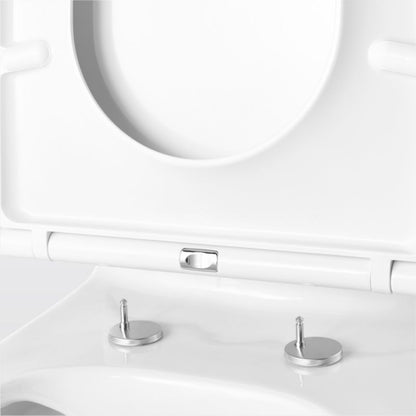 Kompakt WC GoodHome Cavally Slim uden kant, vandret høj med softclose-sæde 3/6 l