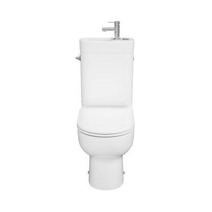 Kompakt WC Cavally med Håndvask 885 mm Hvid