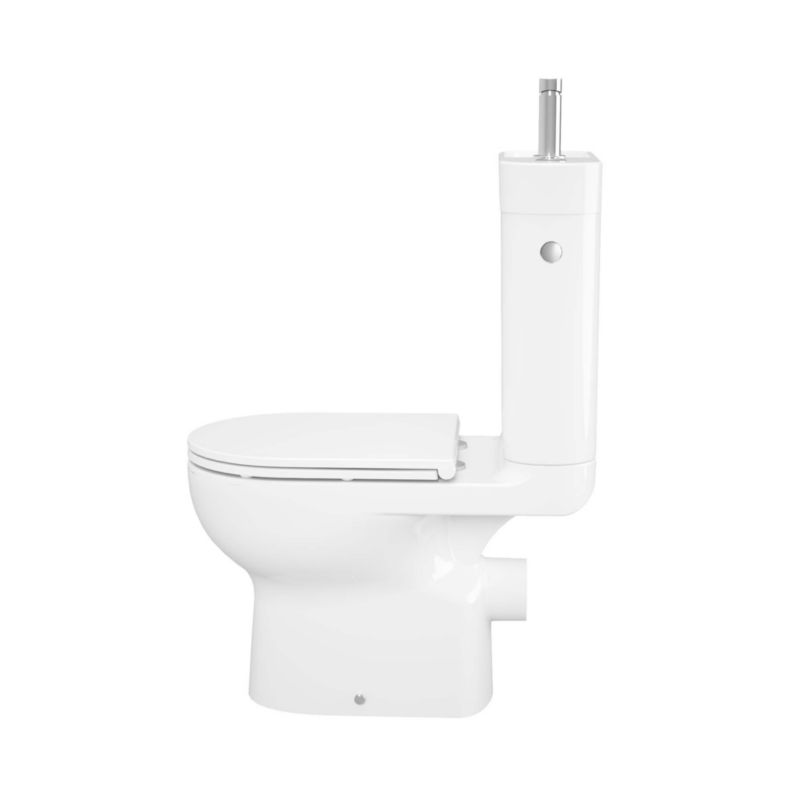 Kompakt WC Cavally med Håndvask 885 mm Hvid