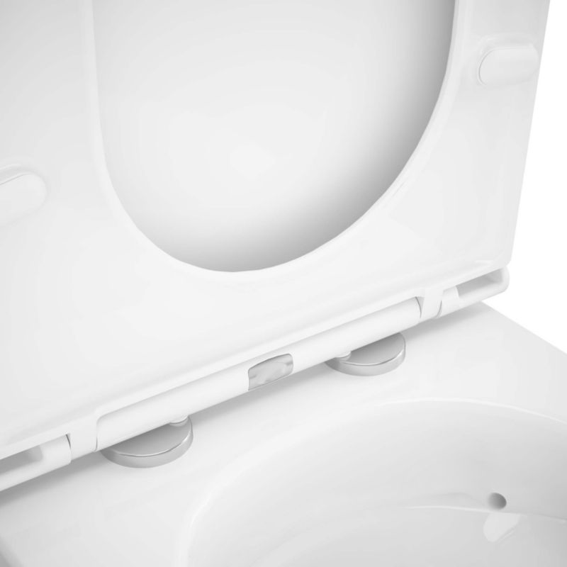 Kompakt Toilet Cavally Hvid med Umywalke 65,5x37x88,5 cm