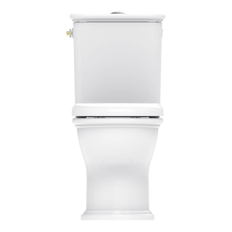 Kompakt Toilet Endell Wirowy 65x37,5x80,6 cm Hvid med Blødtlukkende Sæde