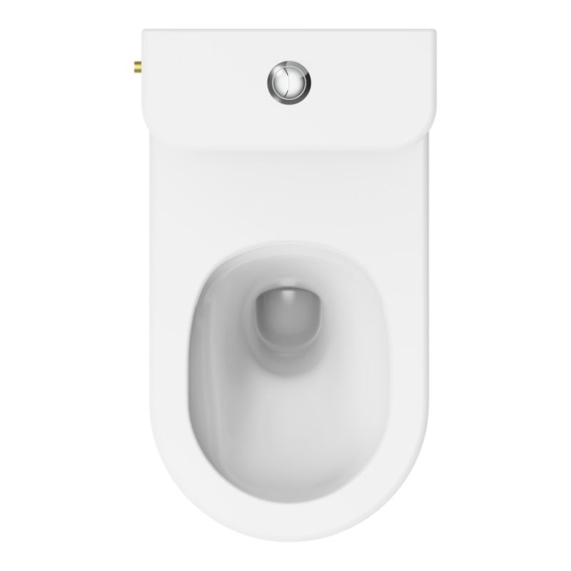 Kompakt Toilet Endell Hvid Vortex 65x37,5x80,6 cm 5063022514561