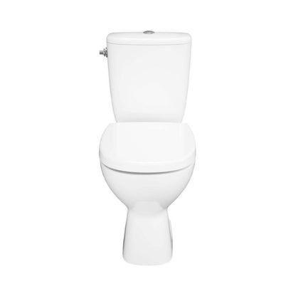 Kompakt Toilet Kamori Uden Kant 36x66,5 cm Hvid med Duroplast Sæde