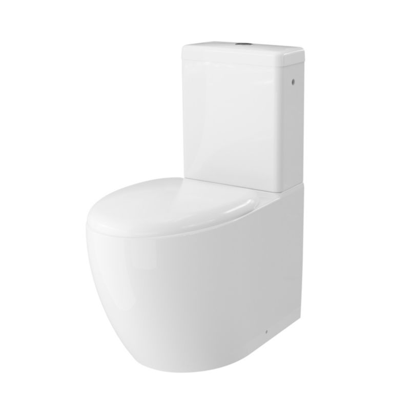 Kompakt WC GoodHome Kentia uden kant med langsomt sænkende duroplast-sæde