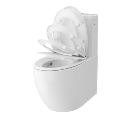 Kompakt WC GoodHome Kentia uden kant med langsomt sænkende duroplast-sæde