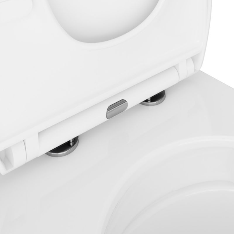 Kompakt WC GoodHome Kentia uden kant med langsomt sænkende duroplast-sæde