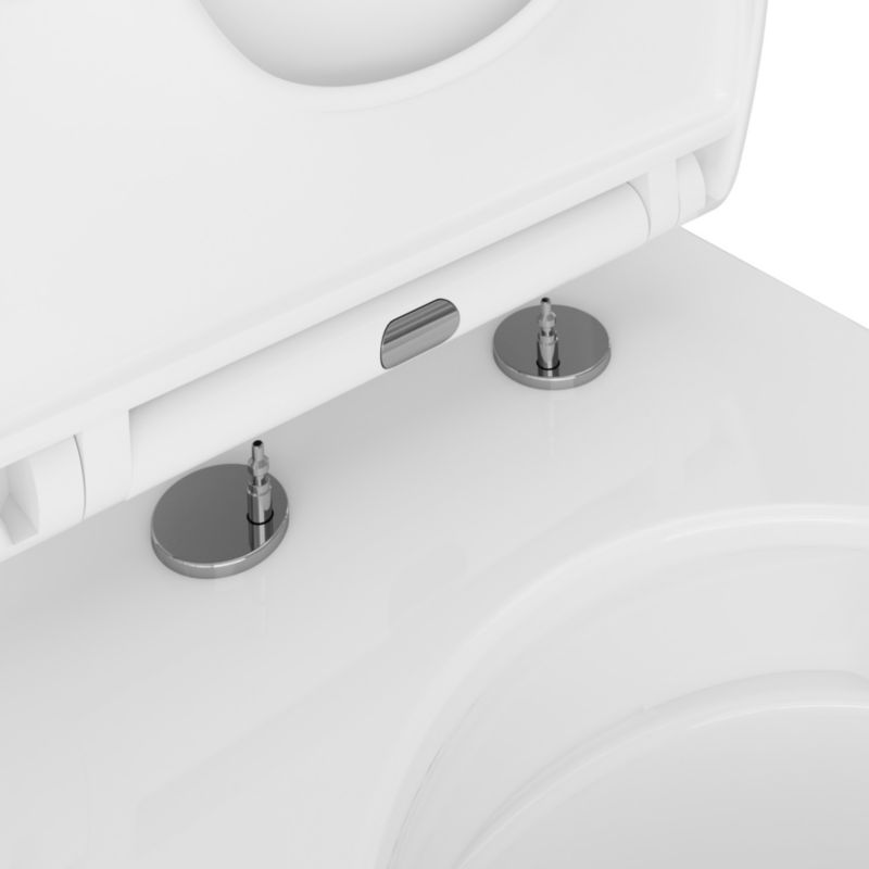 Kompakt WC GoodHome Kentia uden kant med langsomt sænkende duroplast-sæde