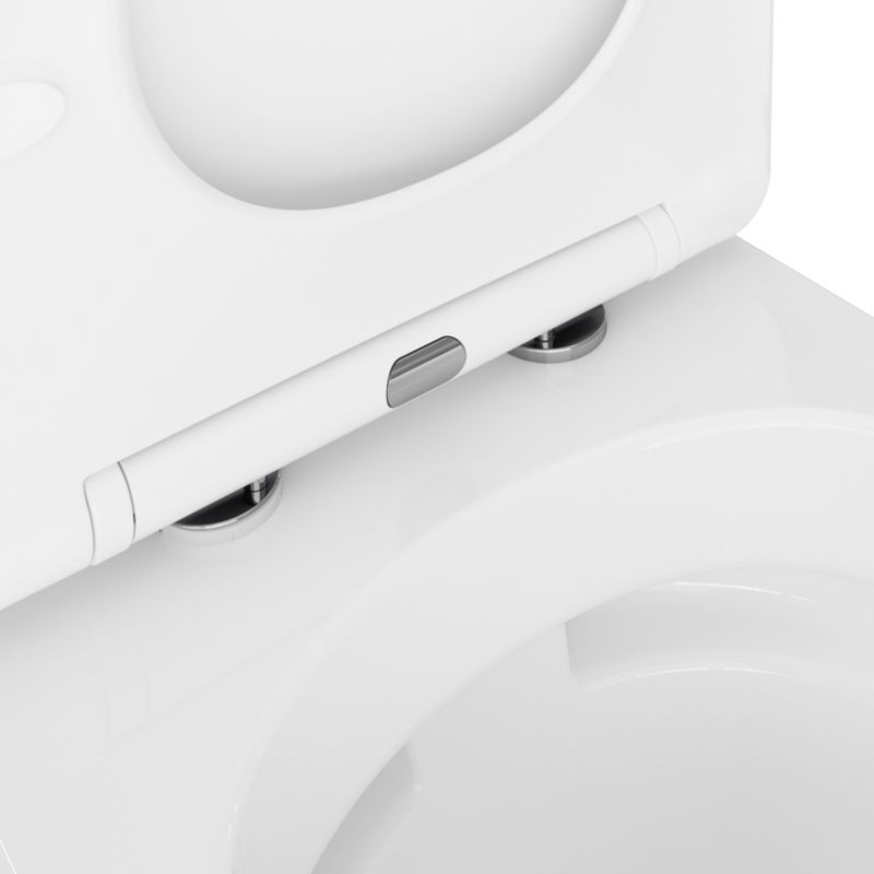 Kompakt Toilet Levanna Uden Kant Hvid 6L C10092814