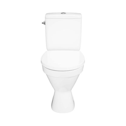 Kompakt WC Tasi Bezkołnierzowy Hvid med Sæde 25,7 kg