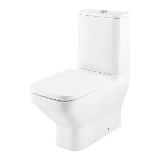 Kompakt WC GoodHome Teesta uden kant 3/6 l med sæde med soft-close