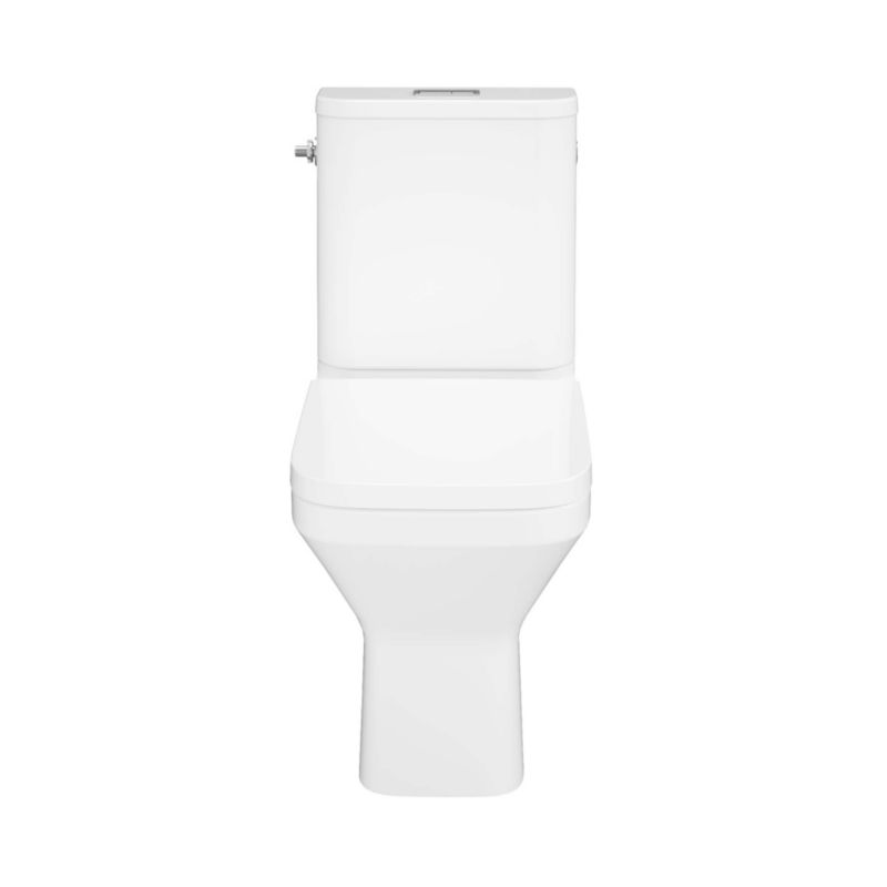 Kompakt Toilet Teesta Firkantet Hvid 36x63,5x79,5 cm 5063022514752