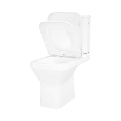 Gulvstående Toilet Teesta 36x63,5x79,5 cm Hvid | 5063022514752
