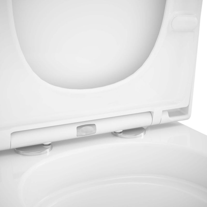 Gulvstående Toilet Teesta 36x63,5x79,5 cm Hvid | 5063022514752
