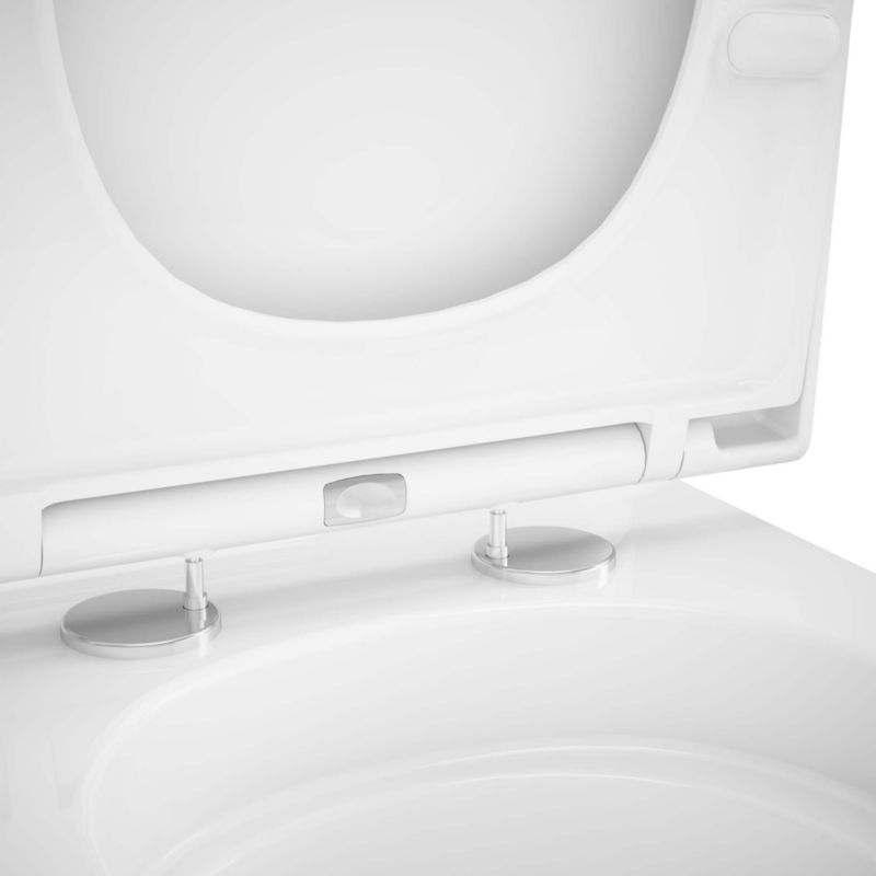 Gulvstående Toilet Teesta 36x63,5x79,5 cm Hvid | 5063022514752