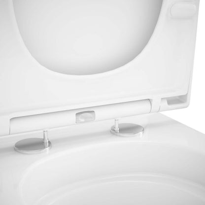 Gulvstående Toilet Teesta 36x63,5x79,5 cm Hvid | 5063022514752