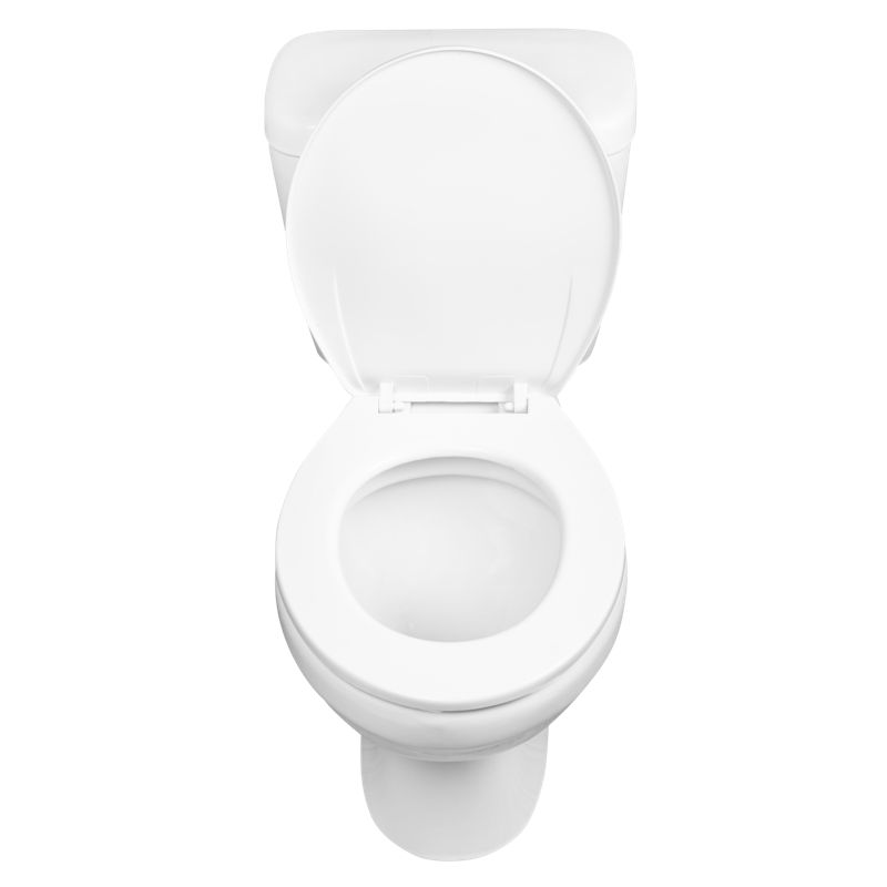Kompakt Toilet C-clear med Sæde Lodret Afløb Hvid 64x39,5x75 cm