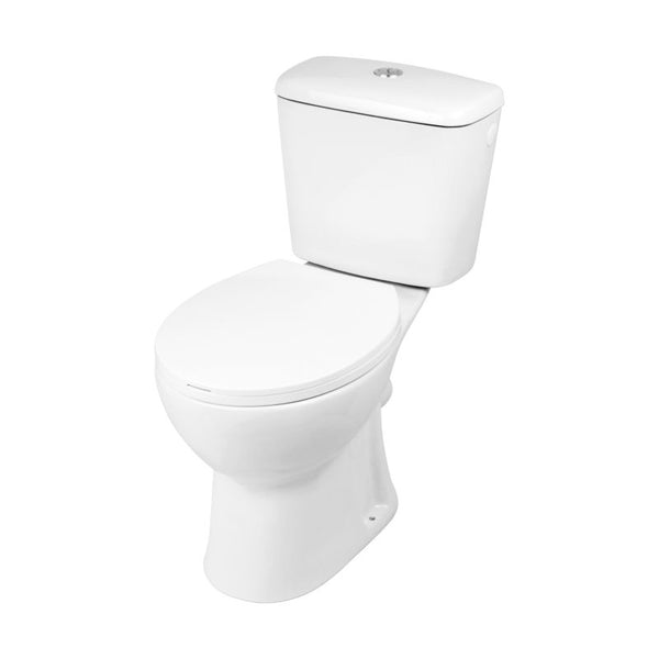 Toilet med skyllecisterne Crespo 67,5x38,5x72,5 cm Hvid