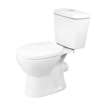 Toilet med skyllecisterne Crespo 67,5x38,5x72,5 cm Hvid