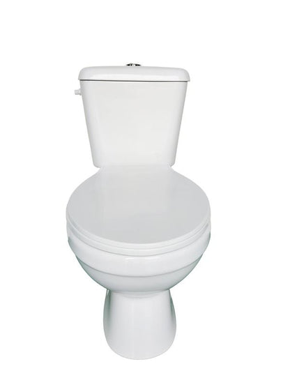 Kompakt Toilet Tapia Uden Kant med PP-Sæde Hvid Vandret Afløb 5063022580511
