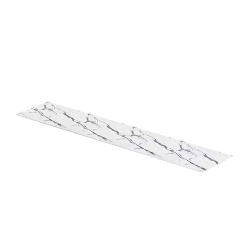Kompaktbordplade 62x300 cm 12 mm Statuario Marmor