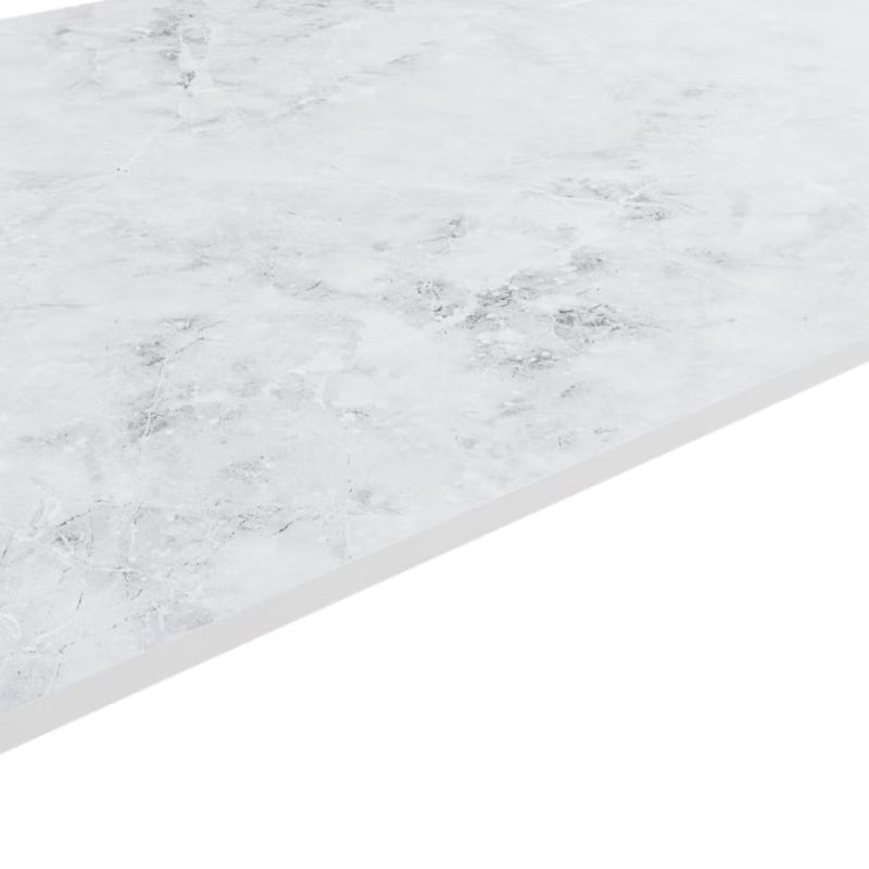 Kompaktbordplade 62x300 cm 12 mm Statuario Marmor