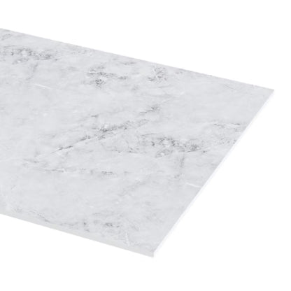 Kompaktbordplade 62x300 cm 12 mm Statuario Marmor