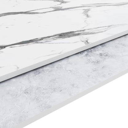 Kompaktbordplade 62x300 cm 12 mm Statuario Marmor