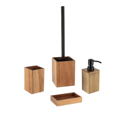 Badeværelsestilbehørssæt Acacia 1 37,5x9,5x9,5 cm Brun | 5907600453074