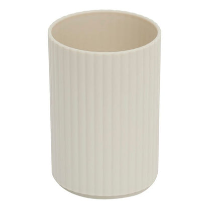 Badeværelsessæt 5five Simply Smart Beige Kompakt 16x8x17 cm