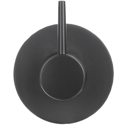 Badeværelsessæt Sort med Sæbedispenser, Krus og Toiletbørste
