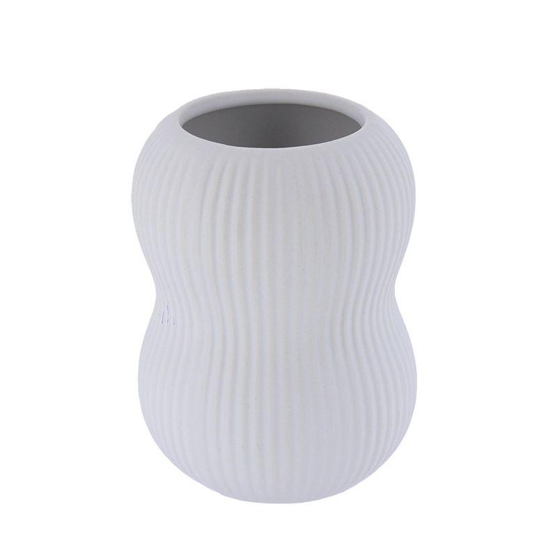 Badeværelsessæt Keramik Hvid 41x11,5x11,5 cm 4 Dele