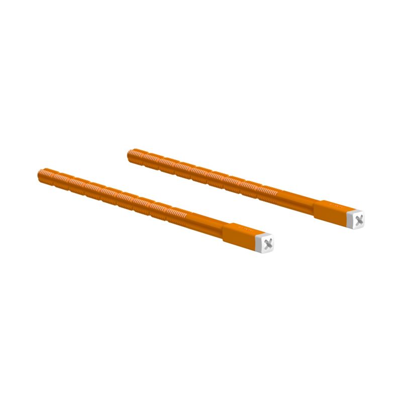 Trykknap-skubbere til Aqua system 40 170x10x10 mm Orange | 5901771121831