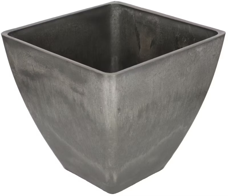 Komposit Krukke 28 cm Grå