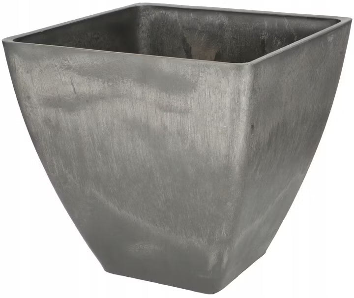 Komposit Krukke 28 cm Grå