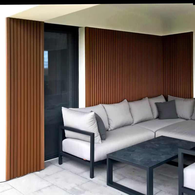 Kompositbeklædning Lamel 21,9x290 cm Teak