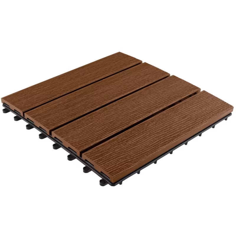 Kompositflise 30x30 cm Chokoladebrun