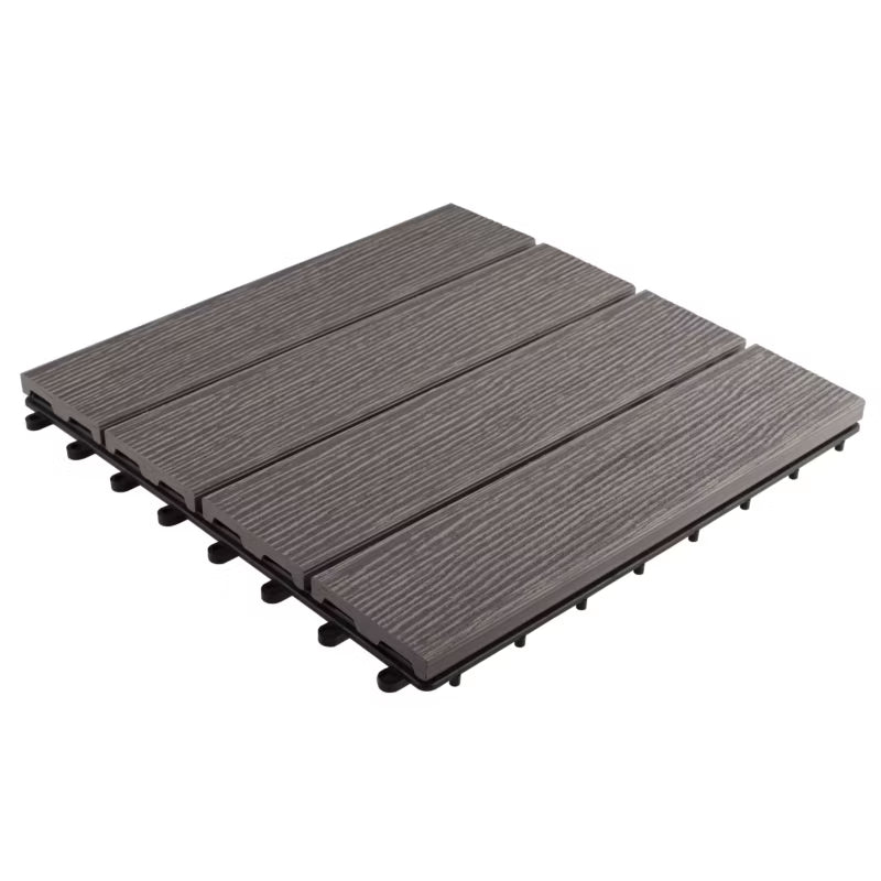 Kompositflise 4L 30x30 cm Grå