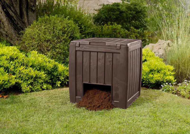 Kompostbeholder Deco Composter 340 Liter Brun