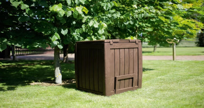 Kompostbeholder Deco Composter 340 Liter Brun