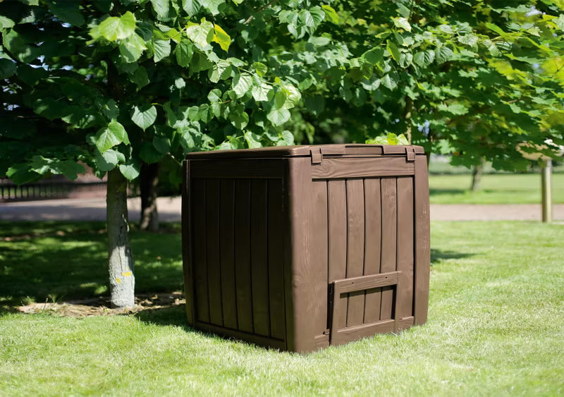 Kompostbeholder Deco Composter 340 Liter Brun