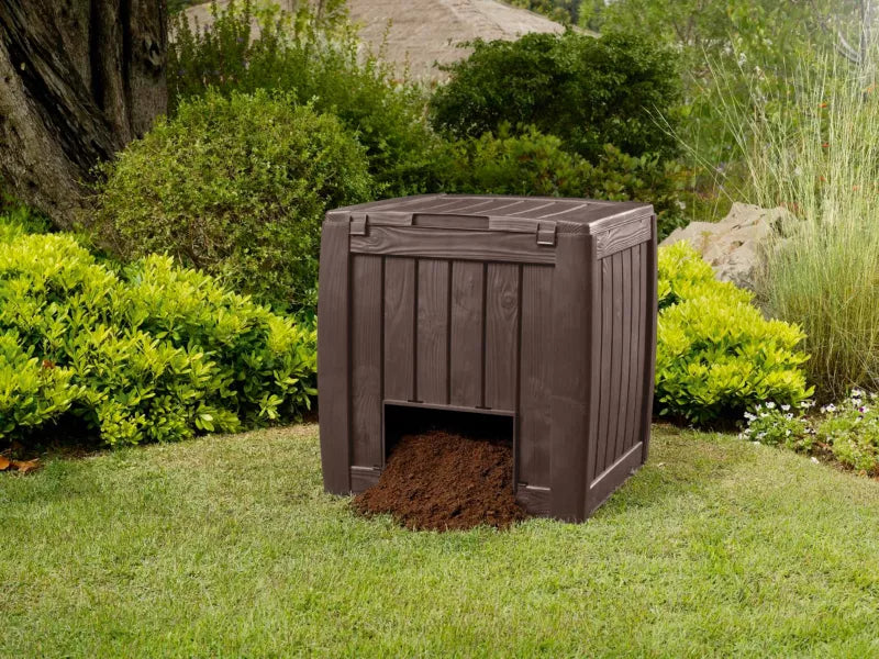 Kompostbeholder Deco Composter 340 Liter Brun