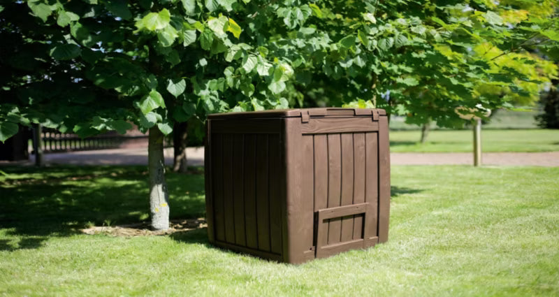 Kompostbeholder Deco Composter 340 Liter Brun