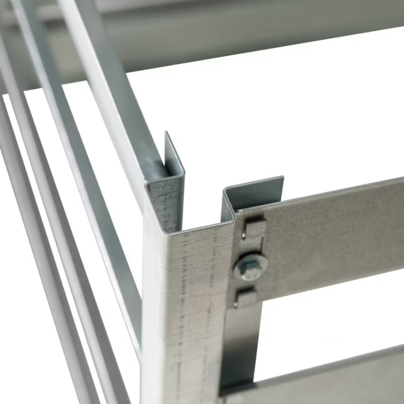 Kompostbeholder Udvidelsesmodul M800A 704 Liter Galvaniseret Stål