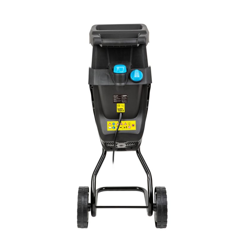 Kompostkværn 2400 W Sort med 60 L Opsamler