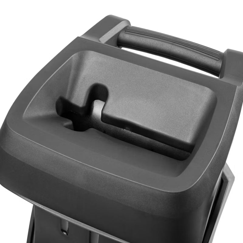 Kompostkværn 2400 W Sort med 60 L Opsamler