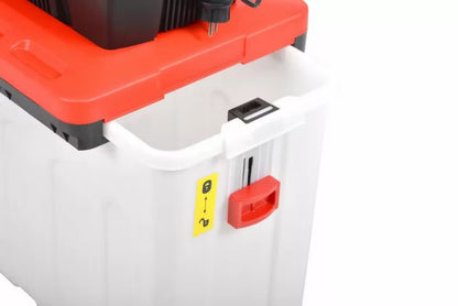 Kompostkværn 2800W med Valse og 60 Liter Opsamler